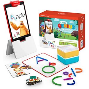 Osmo Coffret complet Little Genius pour tablette Fire Little Genius Starter Kit Âges 3 à 5 ans 4 jeux d'apprentissage très amusants : formes et lettres, phonétique, résolution de problème - Publicité