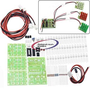 Sun Breadboard Module Électronique Kit d'apprentissage DIY CD4017+ne555 Strobe DIY kit - Publicité