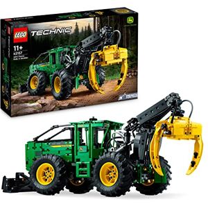 Lego Technic La Débardeuse John Deere 948L-II, Grand Set de Costruction de 1492 Pièces, Véhicule Jouet avec Fonctions Pneumatiques et 4 Roues Motrices, Maquette d'Engin de Chantier 42157 - Publicité