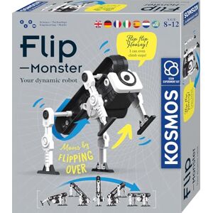 Kosmos 617394 Flip-Monster Dynamik-BOT Robot de Construction avec entraînement à Bascule innovant pour Enfants à partir de 8 Ans, kit de Construction technologique, boîte de - Publicité