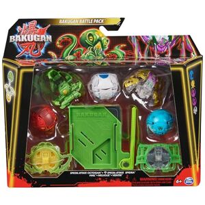 BAKUGAN Battle 5-Pack, Special Attack Octogan, Spidra, Hail, Nillious, Ventri, Figurines articulées Personnalisables Qui tournent, Jouets pour garçons et Filles à partir de 6 Ans - Publicité