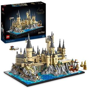 Lego 76419 Harry Potter Le Château et Le Domaine de Poudlard, Maquette à Construire pour Fête des Mères, Incluant Les Lieux Iconiques : Tour d'Astronomie, Grande Salle, Chambre des Secrets et Autres - Publicité