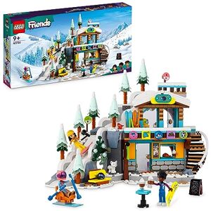 Lego 41756 Friends Les Vacances au Ski, Set de Mini-Poupées Liann, Aron et Zac et Figurine Animale Renard, Jouet pour Filles, Garçons et Enfants, Idée Cadeau Créatif de Noël - Publicité