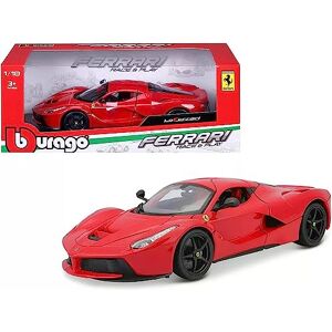 Bburago Maisto France 16001 Ferrari LaFerrari Véhicule Miniature Échelle 1/18 Couleur rouge - Publicité