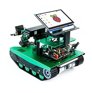 Yahboom Raspberry Pi Kit robotique pour adultes ROS Robot Arm Lidar Cartographie Navigation Python C ++ Programmable AI Kit Chassis Chassis Université Electronique Projet de compétition - Publicité