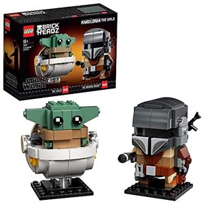 Lego 75317 BrickHeadz Star Wars Le Mandalorien et l’Enfant, Jouet de Construction, Figurine Bébé Yoda, Idée Cadeau Garçons et Filles 10 Ans et Plus - Publicité