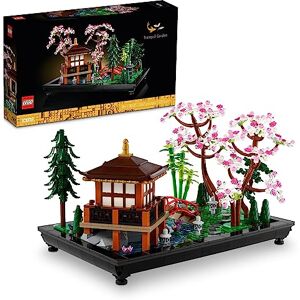 Lego 10315 Icons Le Jardin Paisible, Kit de Jardinage Botanique Zen pour Adultes avec Fleurs de Lotus, Décoration Personnalisable, Inspiré par Les Traditions Japonaises, Cadeau pour Fête des Mères - Publicité