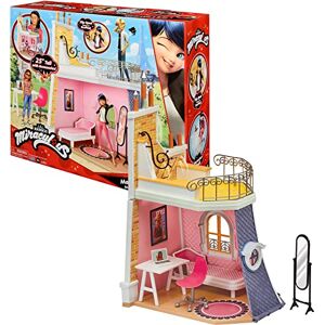 Bandai Miraculous Ladybug La chambre de Marinette Univers de jeu compatible avec les poupées Miraculous 26 cm - Publicité