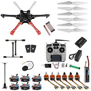 QWinOut Assembled RTF Full Set 2.4G 10 Channel Remote APM 2.8 GPS Compass F550 Hexacopter DIY Drone Combo (No Manual) - Publicité