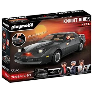 Playmobil 70924 Knight Rider K.I.T.T., Le véhicule emblématique de la série K2000, pour Les Fans de Knight Rider et Les Enfants, Dès 5 Ans - Publicité