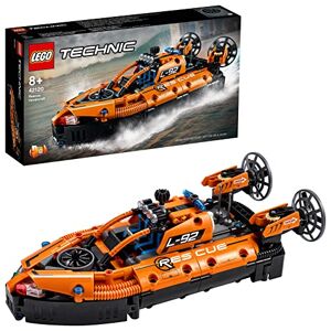 Lego 42120 Technic Aéroglisseur de Sauvetage, Avion, Jouet de Construction 2 en 1, Cadeau Fille et Garçon dès 8 ans - Publicité