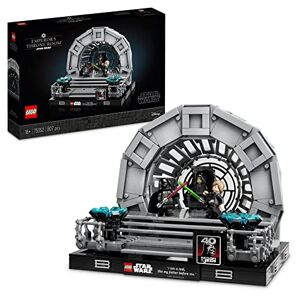 Lego 75352 Star Wars Diorama de la Salle du Trône de l’Empereur, Maquette avec Sabres Laser, Retour du Jedi 40e Anniversaire, avec Minifigurines Luke Skywalker et Dark Vador, Cadeau Adultes - Publicité