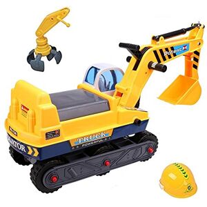 deAO Véhicule Excavatrice Trotteur Camion du Construction 2in1 Trotteur D'équilibre pour Bébé - Publicité