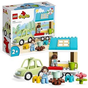 Lego 10986 Duplo Ma Ville La Maison Familiale sur Roues, Jouet Ã‰ducatif, Set De Camping, Briques, Figurines, Jouet Voiture pour Garçons Et Filles 2 Ans - Publicité