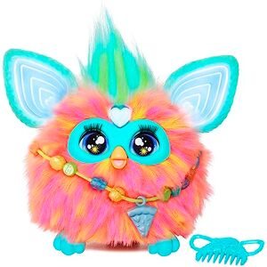 Furby Hasbro  Jouet interactif (orange) Version allemande - Publicité