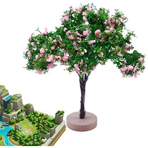 Anulely Modèle Arbres, Faux Arbre De Paysage De Chemin De Fer, Arbres Modèles De Simulation, Paysage De Train Miniature, Faux Arbre Vert Pour Projets, Paysage De Bricolage Paysage Boisé - Publicité