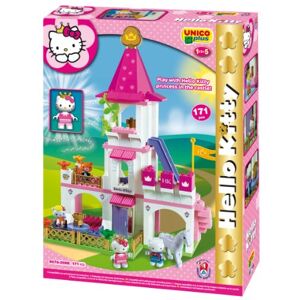 Simba Hello Kitty- 8676 Jeu de construction, grand château, 171 pièces - Publicité