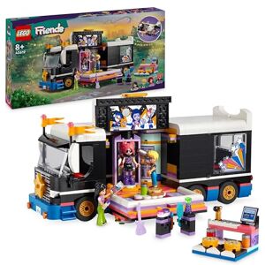 Lego Friends Le Tourbus de la Star de la Pop, Jouet Musical avec 4 Mini-Poupées et Plein d'Accessoires, pour Les Amoureux de la Musique Dès 8 Ans 42619 - Publicité