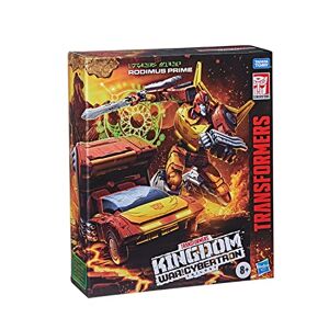 Hasbro Transformers Generations War for Cybertron: Kingdom Figurine WFC-K29 Rodimus Prime, remorque, cl Commander des 8 Ans … - Publicité