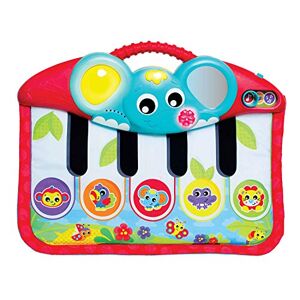 Playgro Piano à Pieds avec Musique et Effets Lumineux, Dès la naissance, Multicolore, 40196 - Publicité