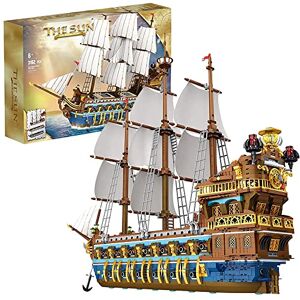 PATALO Bateau Pirate, Le Royal Fleet Corsair Jeu de Construction Maquette Navire Pirate pour Adultes et Enfants (3162 Pièces) - Publicité