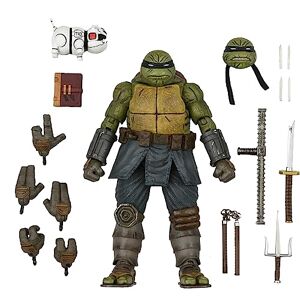 NECA TMNT IDW Comics The Last Ronin Figurine Ultimate 18cm Noir - Publicité