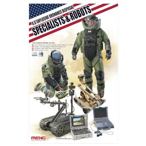 MENG "modèle 1 : 35 US munitions Explosives élimination des spécialistes et Robots Figurines (Multicolore) - Publicité