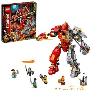 Lego NINJAGO Fire Stone Mech 71720 Building Kit Featuring Ninja Mech, New 2020 (968 Pieces) - Publicité