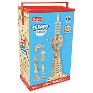 Vilac Jeujura-8333-Jeux de Construction-Tecap Baril de Planchettes Classic-300, 8333, 300 pièces - Publicité