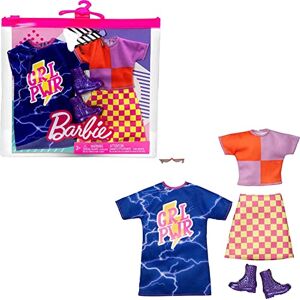 Barbie Mattel Girl Power   2 Mode Set    HBV69   Vêtements de Poupée - Publicité