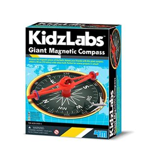 4M 403438 Kidzlabs Giant Magnetic Compass, Multicolour - Publicité