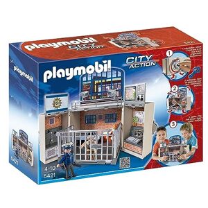 Playmobil 5421 Figurine Coffre Poste De Police - Publicité
