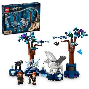 Lego Harry Potter Forbidden Forest : créatures magiques, jouet phosphorescent pour enfants avec bec de Buckbeak et figurines d'animaux fantastiques, idée cadeau Harry Potter pour filles et garçons - Publicité