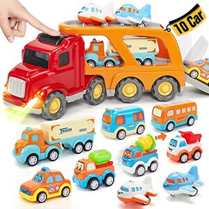 Voiture jouet pour enfants,Assembler Véhicules Camion,4 en 1 D