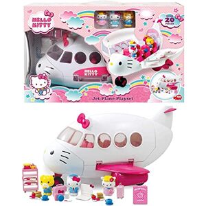Simba Hello Kitty Playset Avion Toit Ouvrant 3 Figurines Incluses + Nombreux Accessoires 253248000 - Publicité
