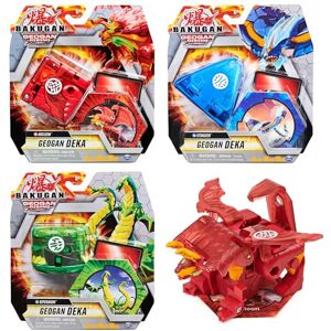 BAKUGAN GEOGAN RISING PACK 1 GEOGAN DEKA SAISON 3 Bille  Geogan Deka Avec BakuCore Et Carte Collection 6059974 Tiré du Dessin Animé  Jouet Enfant 6 Ans et + Modèle Aléatoire - Publicité