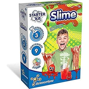 Science4you --Starter Kit Slime Jeux et Jouets Scientifique et Educatif Cadeau Filles + 8 Ans (80002580) - Publicité