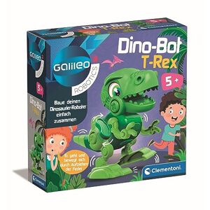 Clementoni Galileo Robotics DinoBot T-Rex 59324 Kit de modélisme Dinosaure, Robot Jouet pour Enfants à partir de 5 Ans - Publicité