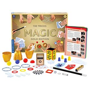 Thames & Kosmos , 698232 , Magic: Gold Edition , 150 Tricks , Blow Your Friends and Family Away with These Amazing Magic Tricks , 42 Props , Ages 8+ - Publicité