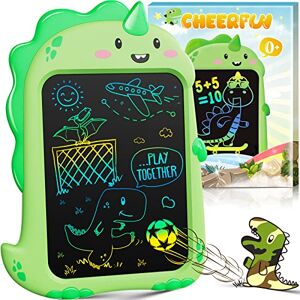 CHEERFUN Dinosaure Jouet Enfant Garçon Fille Tablette Dessin Enfant LCD Ardoise Magique 8,5 Pouces, Jouet Enfant 2 3 4 5 Ans Garçon Fille, Jeux Educatif Idee Cadeau Anniversaire Noel Calendrier de l'Avent - Publicité