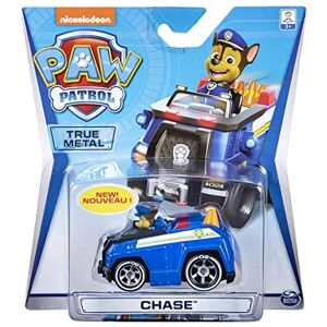 Jouets Pat Patrouille vehicule en Metal : Chien Chase avec Fourgon de Police 7 cm Voiture Miniature en Metal nouveauté - Publicité