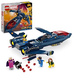 Lego 76281 Marvel Le X-Jet des X-Men, Jouet Avion, Construction de Chasseur avec Minifigurines de Super-Héros : Wolverine, Magneto, Cyclope et Rogue, Cadeau pour Garçons et Filles Dès 8 Ans - Publicité