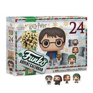 Funko Advent Calendar: Harry Potter Severus Snape Severus Rogue- Calendrier de L'avent 24 Jours de Surprise Mini-Figurine en Vinyle à Collectionners Boîte Mystère Idée de Cadeau - Publicité