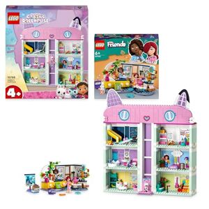 Lego Le Pack Enchanté : Inclut La Maison Magique de Gabby (10788) et La Chambre d'Aliya Friends (41740), Deux Sets Ludiques pour Les Filles et Garçons de 6 Ans et Plus - Publicité