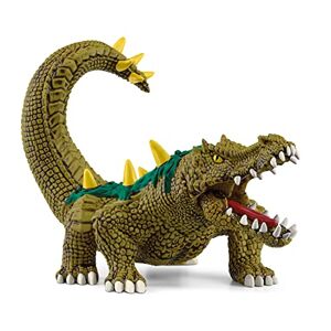 Schleich 70155 ELDRADOR CREATURES Figurine Monstre des Marais Jouet Crocodile Ultra-réaliste et Durable aux Écailles Vertes et Dents Féroces Cadeau pour garçons et filles à partir de 7 ans - Publicité