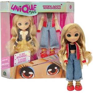 Giochi Preziosi Unique Eyes Poupée articulée de 25 cm de Haut avec de Grands Yeux Magiques et Profonds Suit Votre Regard Amy Fashion Doll avec Extra Outfit pour Les Filles à partir de 3 Ans MYM01100 - Publicité