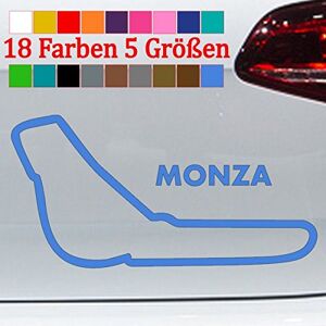 Generic Monza Track Formule 1 GP Italie Eni Circuit Layout 18 couleurs 5 tailles - Publicité