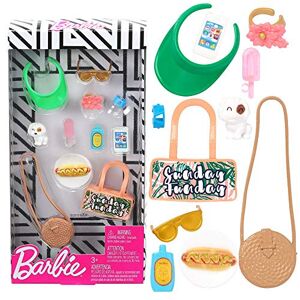 Mattel Ensemble Accessoires   Beach Feeling   Barbie GHX33   pour Poupée - Publicité