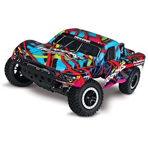 Traxxas Slash VXL 4x2 -1/10 BRUSHLESS iD TSM sans AQ/CHG 58076-4 (Hawaiian) - Publicité