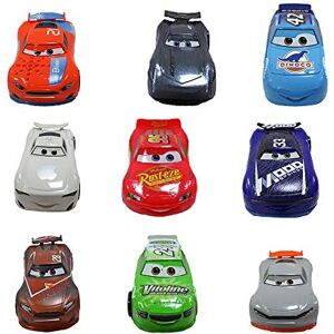 Disney Pixar Coffret Deluxe Cars, 9 pièces, Figurines Voitures, Jouets Store avec graphismes colorés, incluant Flash McQueen, 3 Ans et Plus. Publicité